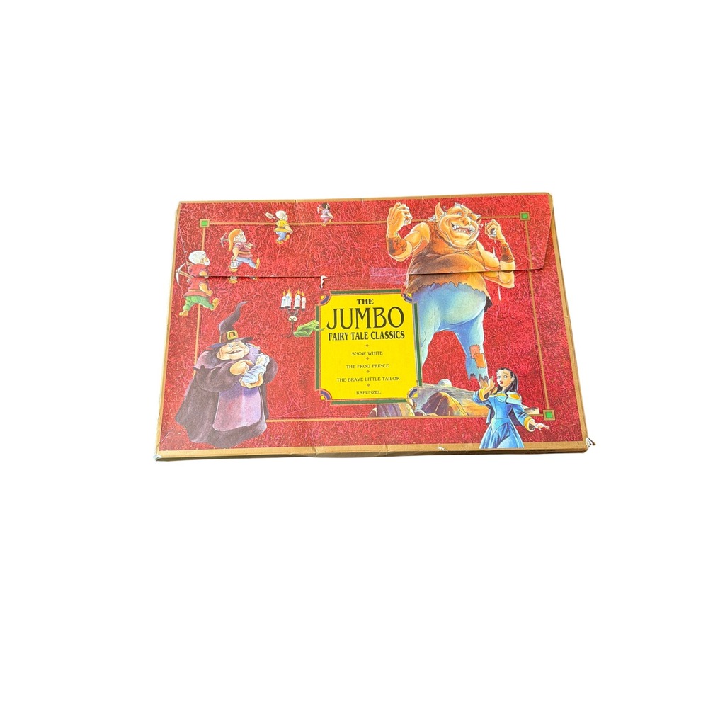 Tormont Book Set Red Jumbo Fairy Tale Classics 4 Stories Portfolio 289429770X